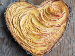 تارت ورود التفاح