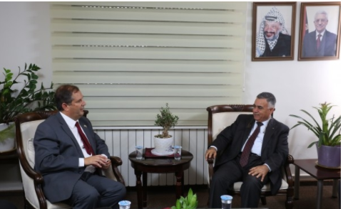 الأعرج يناقش مع الوزير المالطي سبل التعاون المشترك