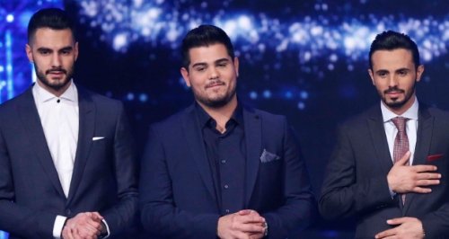 الرئيس يستقبل المتسابقين في نهائي برنامج "محبوب العرب"