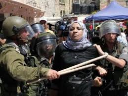 اعتقال مواطنة من الخليل