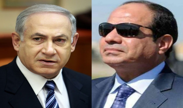 نتنياهو تعهد للسيسي بخطوات عملية نحو "حل الدولتين"