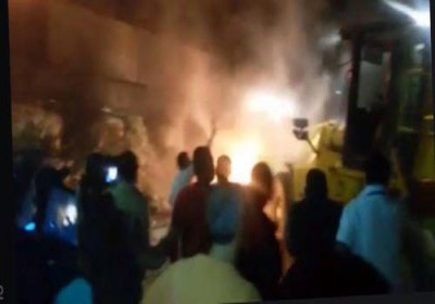 اصابة طفلين بحروق نتيجة انفجار أنبوبة غاز في منزلهما شمال غزة