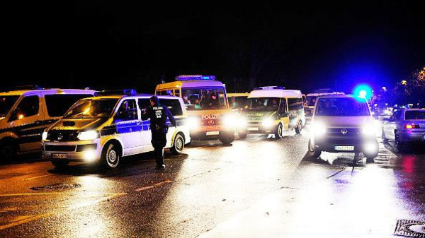 "يميني" مسلح يصيب 4 رجال شرطة في جنوب ألمانيا