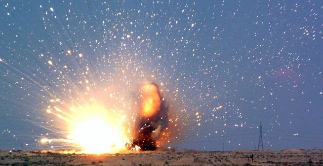 انفجار جسم مشبوه برفح دون إصابات