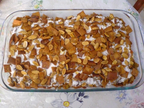 فتة الباذنجان