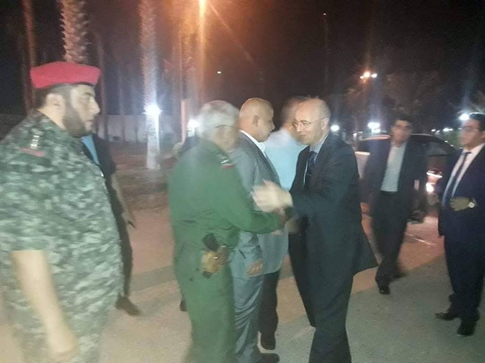 بالصور: وصول وفد مغربي طبي عبر معبر رفح 