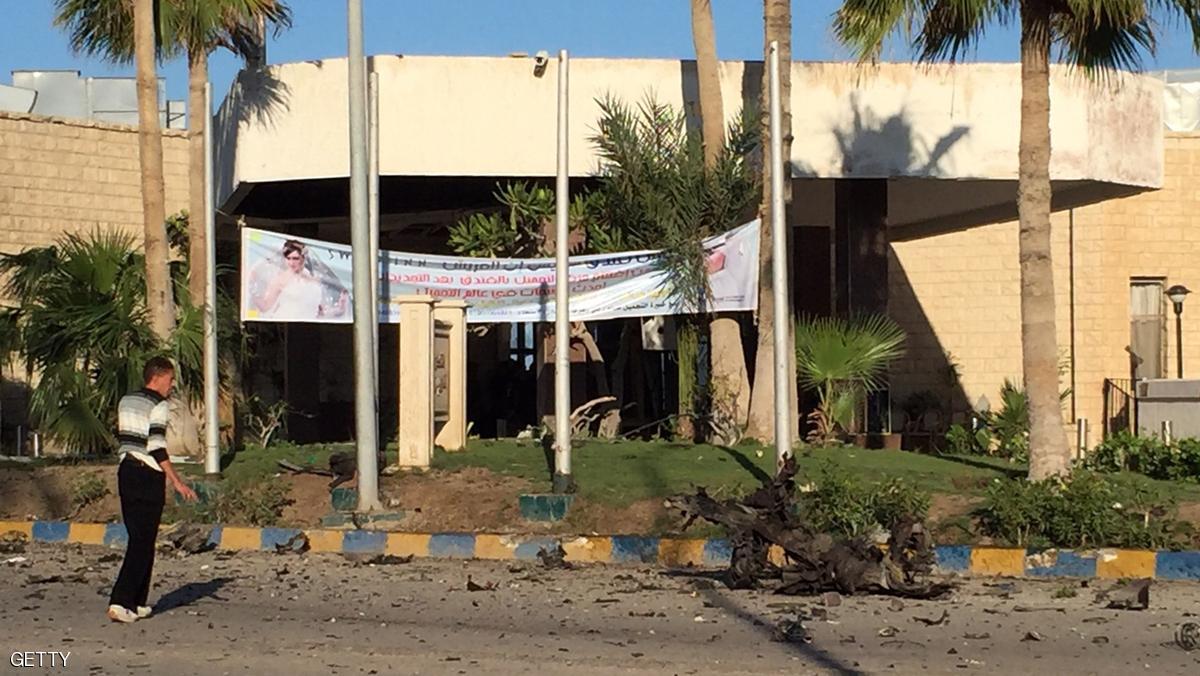 مقتل مسلحين في سيناء حراء استهداف مدرعة للشرطة