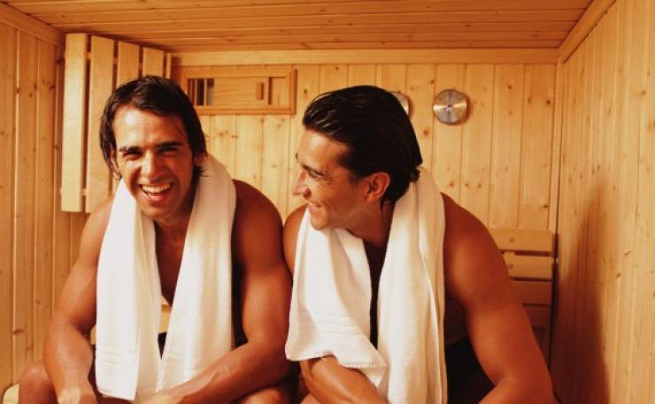 حمامات الساونا تضعف خصوبة الرجال!