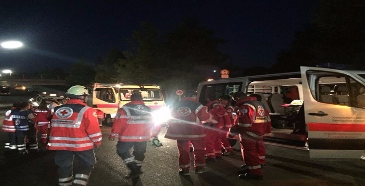 هجوم بفأس في قطار بألمانيا يوقع إصابات خطيرة