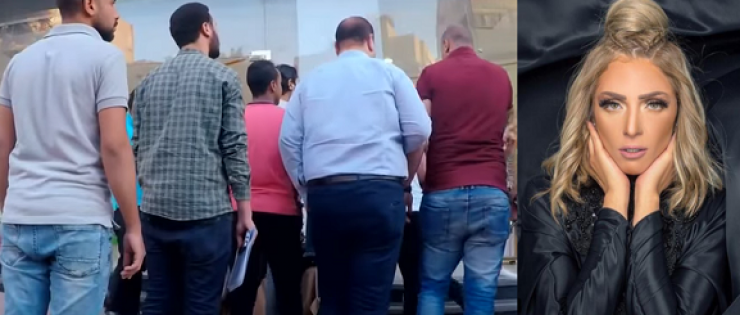 بالفيديو : الاعتداء على الفنانة المصرية ريم البارودي بعد ضربها لوالدتها!