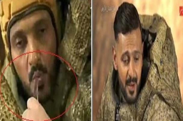 ما المشروب الذي يتناوله رامز قبل ارتداء السحلية؟