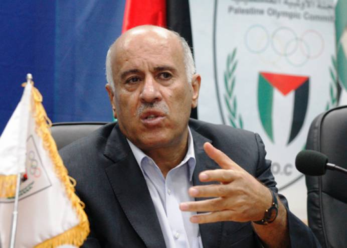 الرجوب : مباراة ودية بين منتخبي فلسطين والجزائر قريباً