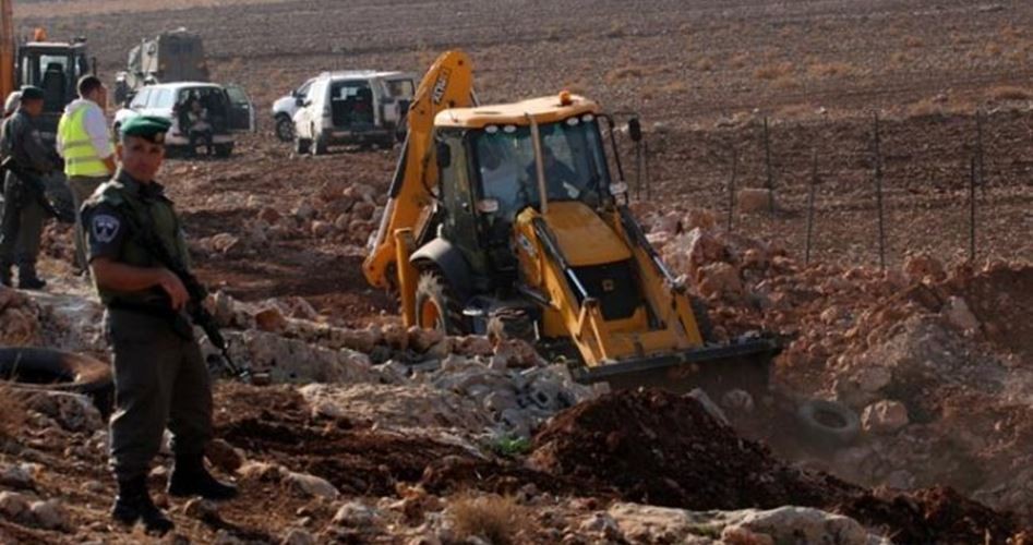 مستوطنون يجرفون أراضٍ زراعية جنوب بيت لحم