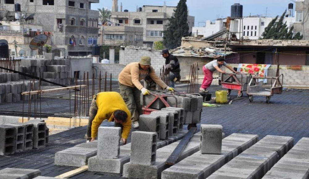 الإحصاء: ارتفاع تكاليف البناء والطرق وشبكات المياه في الضفة خلال العام الماضي