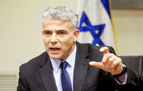 لبـيـد .. الـبـديل الوحيـد لنـتنياهـو