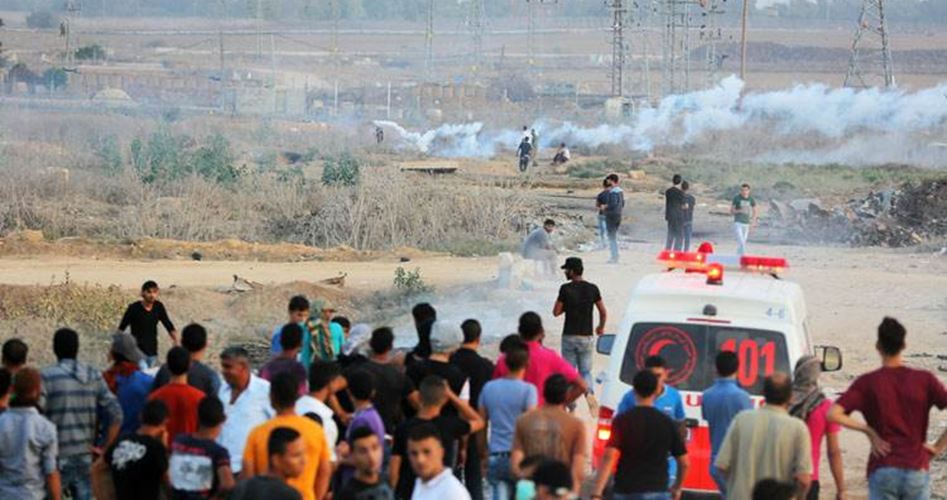 إصابة شابان برصاص الاحتلال في قطاع غزة
