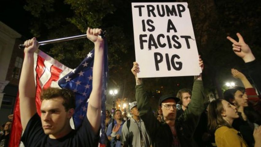 تصاعد الاحتجاجات ضد قرارات ترامب