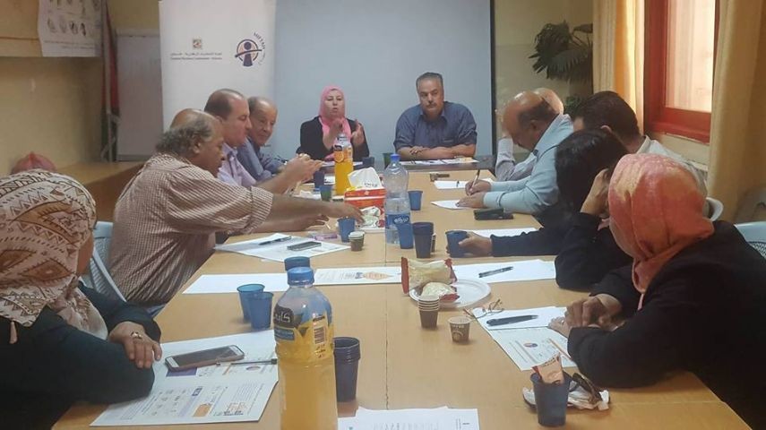 بالصور: لقاء في جنين يطالب برفع كوتة المرأة بالانتخابات لـ30% 