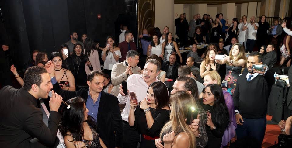 بالصور: حسين الديك يُحيي أقوى وأضخم الحفلات في أمريكا