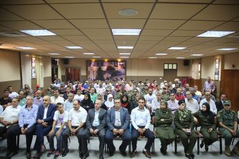 بالصور: الاستخبارات العسكرية تنظم حفل تأبين الشهيدة سيما عنبص