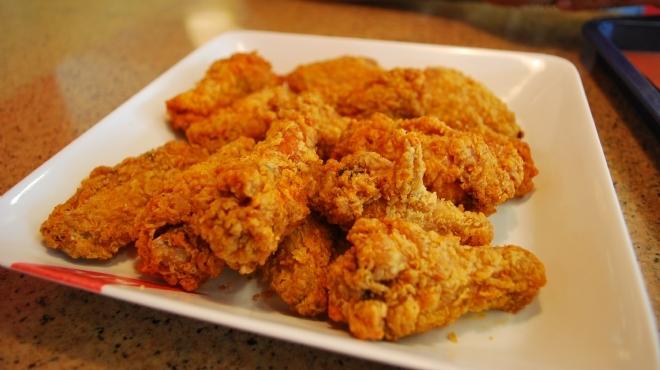 أجنحة الدجاج المقرمشة