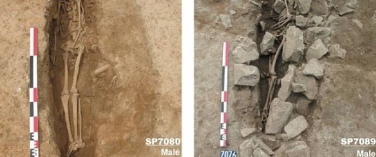 شاهد : رفات مدفونة باتجاه القبلة في اوروبا.. تقدم الدليل على ...؟