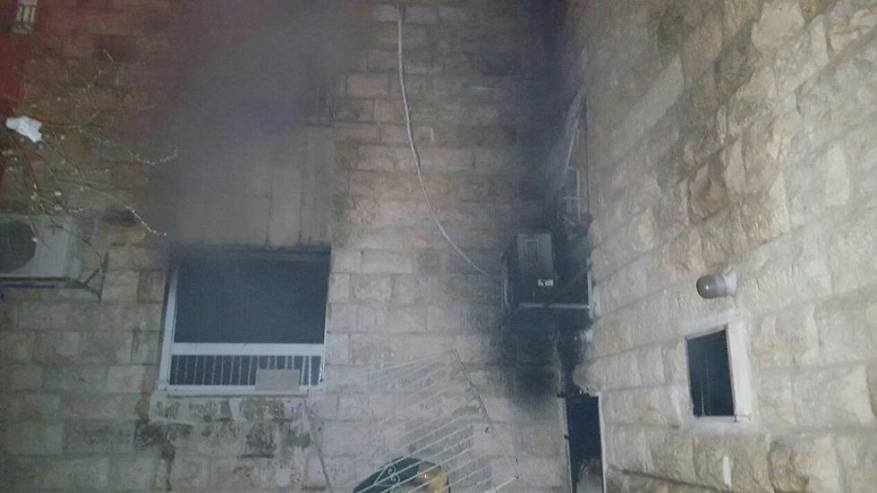 بالصور : مصرع أم و3 أطفال إثر اندلاع حريق بمنزلها غرب القدس