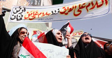 تظاهرات في بغداد لتعديل قانون الانتخابات الجديد