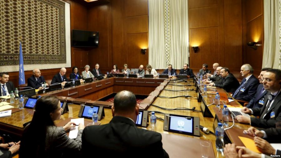 استئناف محادثات السلام السورية في جنيف