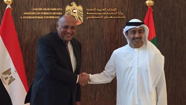 خلال زيارة شكري لأبو ظبي
