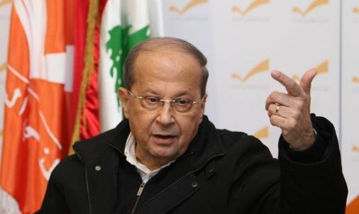 الرئيس اللبناني يدافع عن حزب الله 