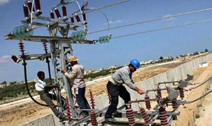 انقطاع كهرباء رفح من الجانب المصري بشكل كامل