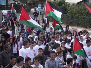 مسيرات في "الداخل المحتل" ضد هدم المنازل في النقب وقلنسوة