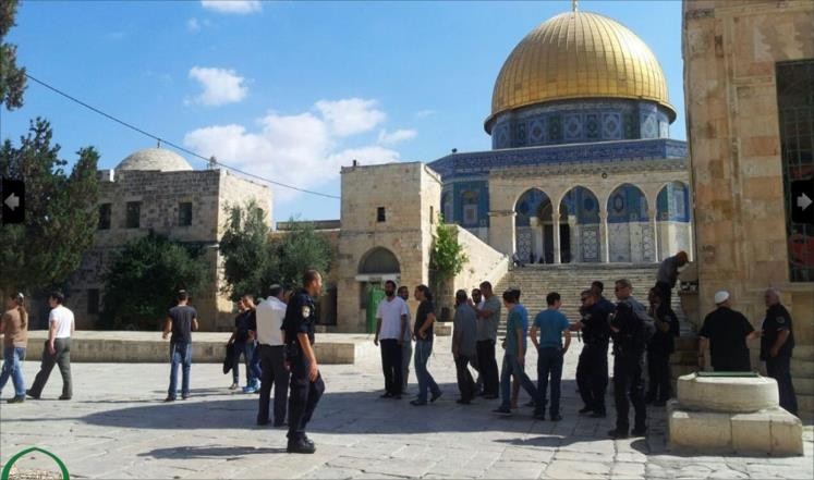 مستوطنون يقتحمون المسجد الأقصى تحت حراسة مشددة