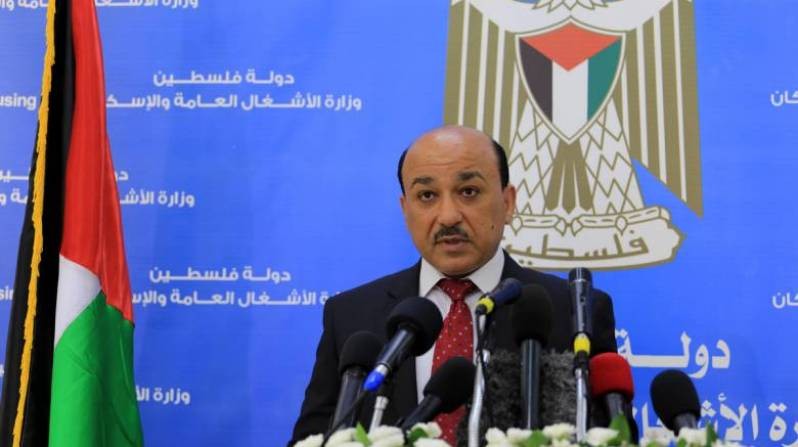 وزير الأشغال يبحث سير العمل في مشاريع المنحة الأميركية