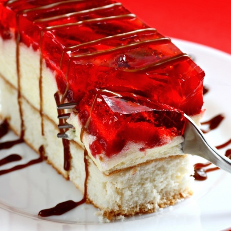 كيك الفراولة اللذيذ