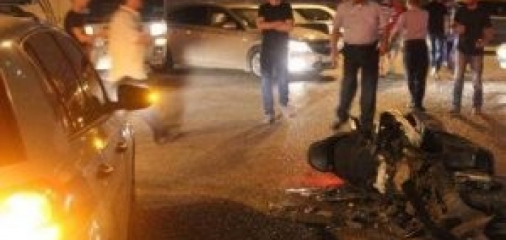 إصابة 4 مواطنين بينهما فتاة بحالة خطرة بحادث سير جنوب قطاع غزة