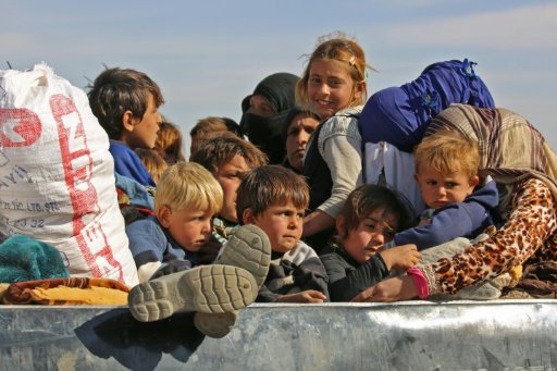 نزوح اكثر من 5000 شخص منذ بدء معركة الرقة