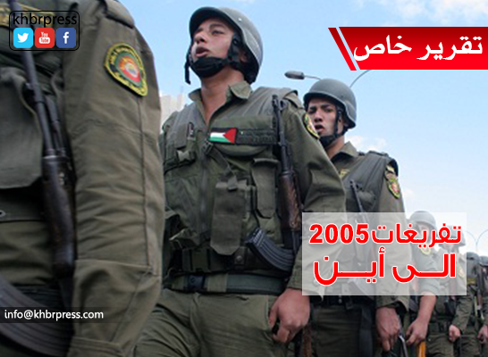 تفريغات 2005 يطالبون الرئيس عباس برفع الظلم عنهم