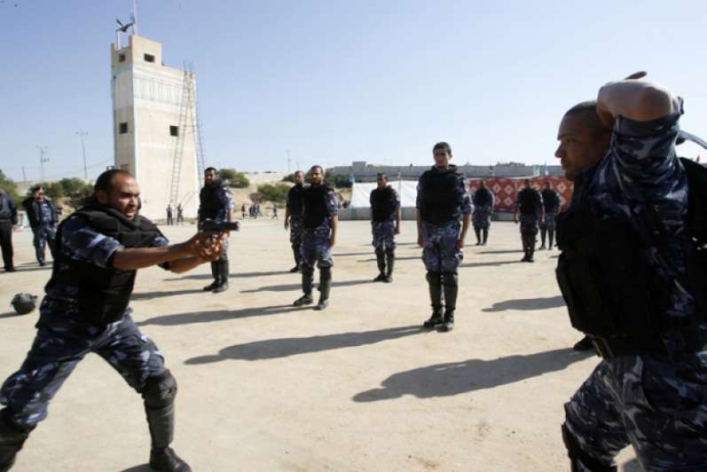 الداخلية تُجري مناورة في جميع محافظات غزة