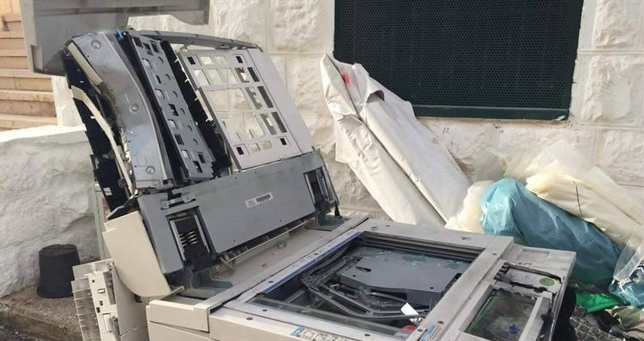 الاحتلال يصادر معدات مطبعة في بيت لحم