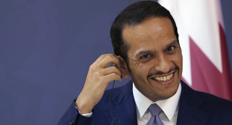 وزير خارجية قطر: ندعم الشعب الفلسطيني وليس حماس