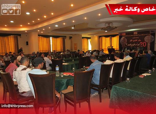 بالصور: رابطة النازحين والمهجرين في مؤتمرها الأول ... 20 شهراً من النزوح والتهجير!! إلى متى؟