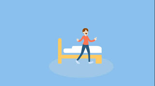 فيديو : يحذر من استخدام الجوال قبل النوم!