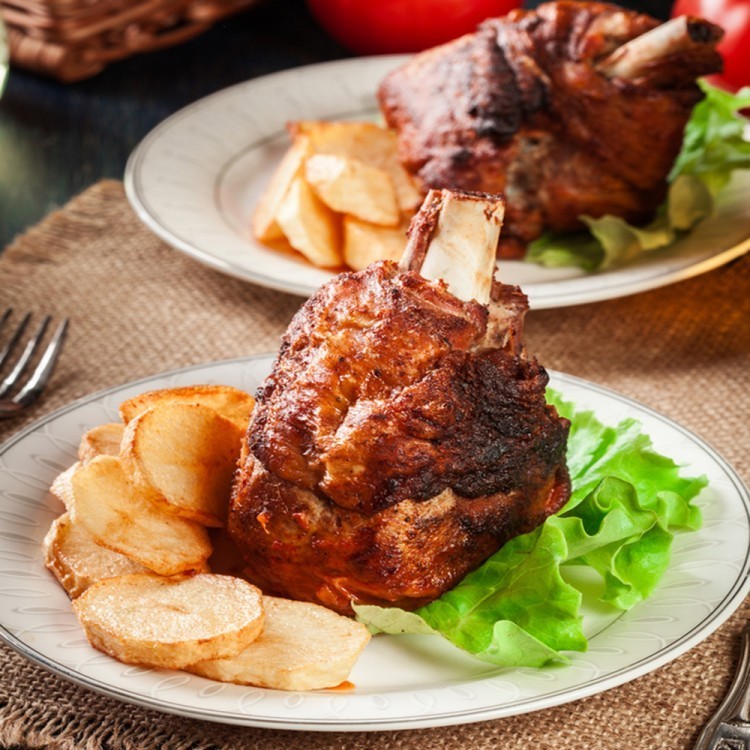 اسهل طريقة لعمل "فخذ خروف مشوي بالفرن"