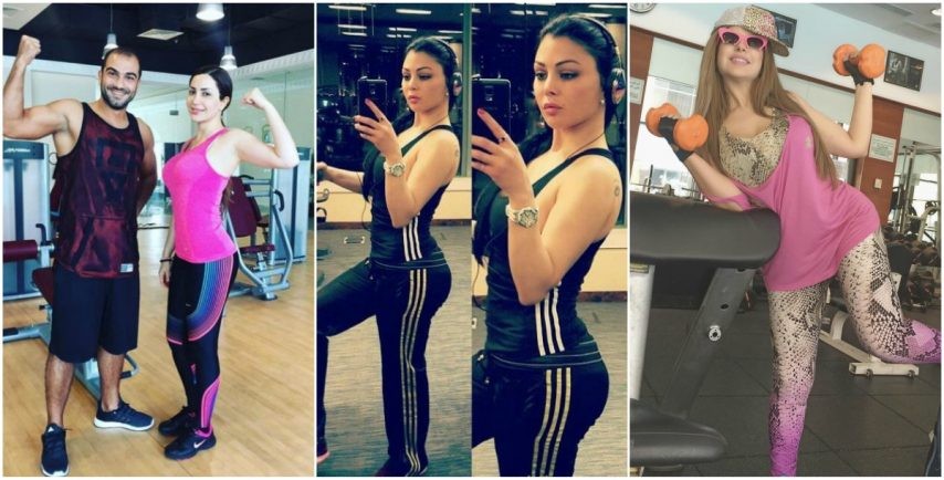 بالفيديو : إطلالات النجمات في “الجيم”.. استعراض من نوع آخر! 
