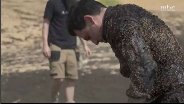 بالفيديو : رد فعل هستيري غير متوقع لظافر العابدين في برنامج 'رامز تحت الأرض'