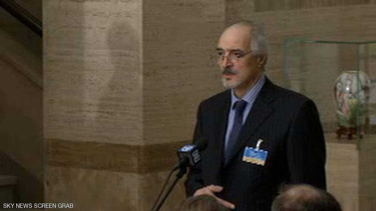 الجعفري: محادثات جنيف "لا تزال في مرحلة التحضيرات"