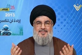 «نصر الله» للسيسي: تدخل لوقف «عاصفة الحزم» كما منعت مصر هدم قبر الرسول