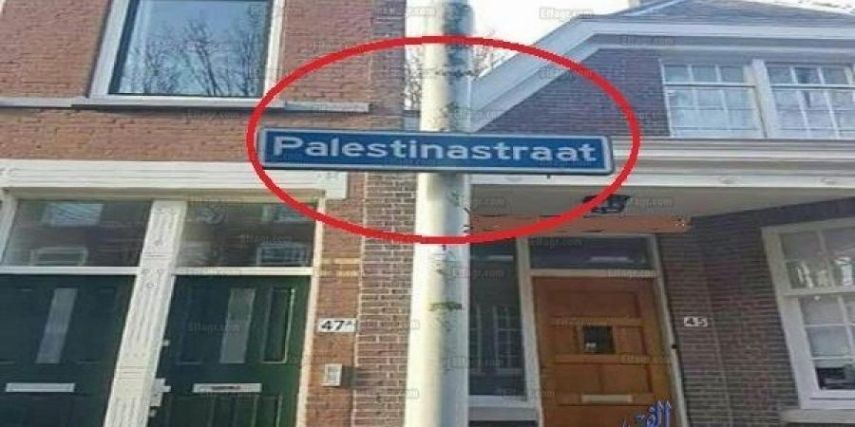 بالصور: مدينة هولندية تطلق على شوارعها أسماء مدن فلسطينية